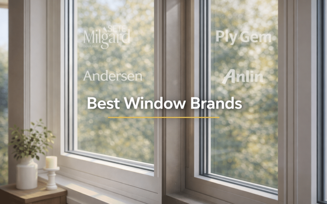 Best Window Brands for Northern California Homes