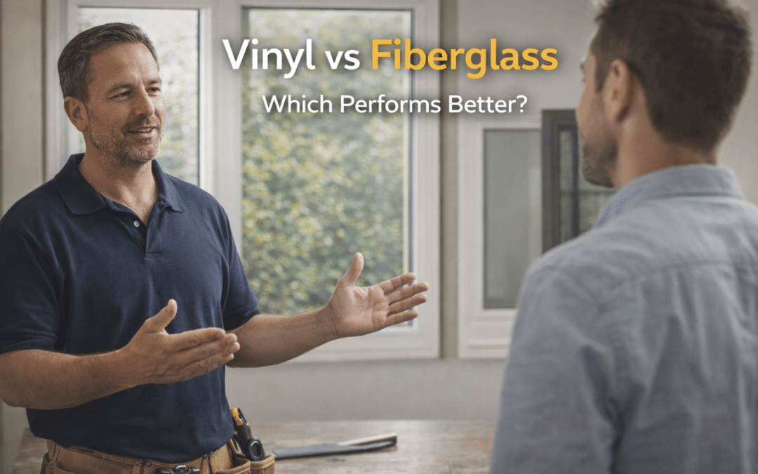 Vinyl vs Fiberglass Windows for Elk Grove Homes