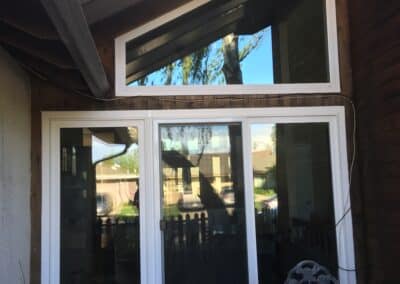 patio door and window replacement installation exterior